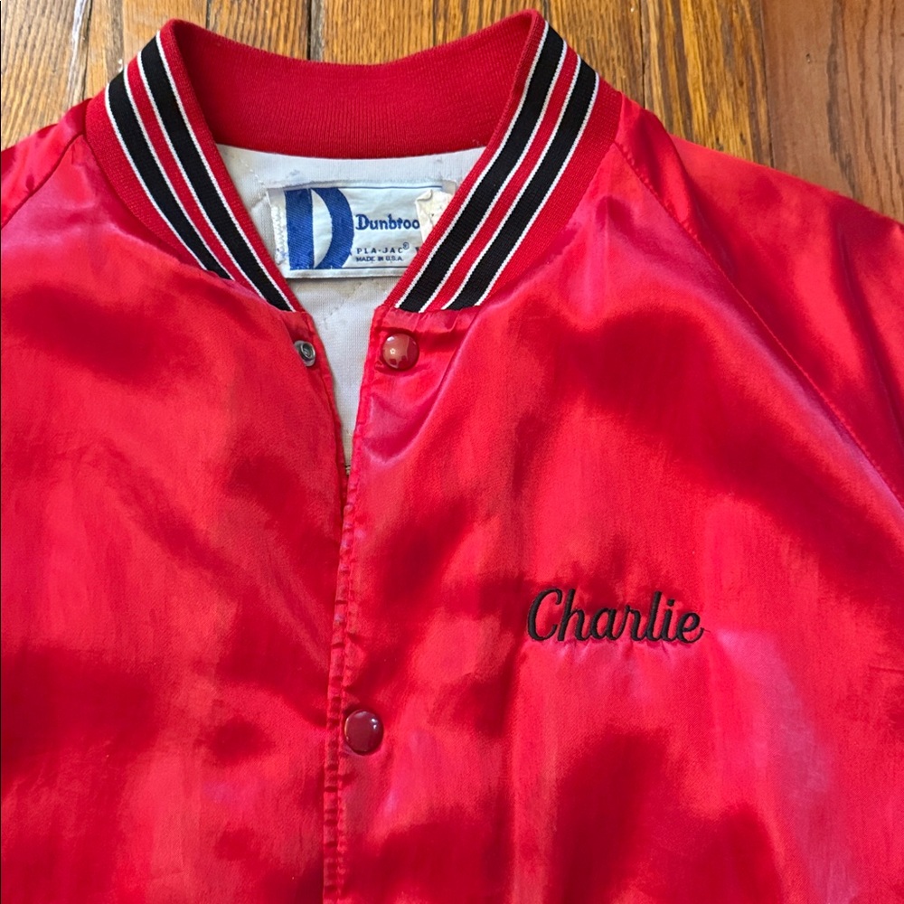 80’s Boilermakers Vintage Varsity Bomber Jacket - Picture 4 of 14